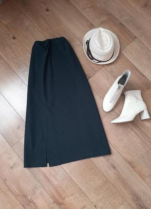 Спідниця в рубчик на резинці