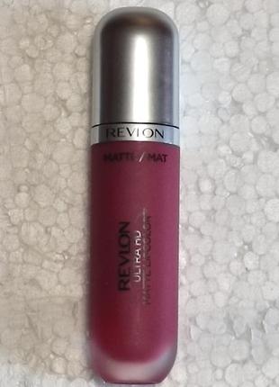 Рідка губна помада revlon ultra hd matte lipcolor1 фото