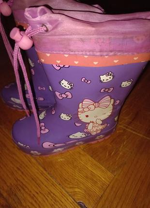 Гумові чобітки 27р.