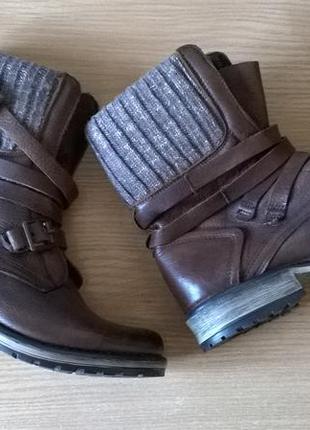 Фирменные кожаные ботинки 40 р. 25,5 см. steve madden оригинал, стиль, качество3 фото