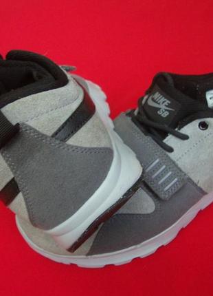 Кроссовки nike sb натур замша оригинал 42 размер