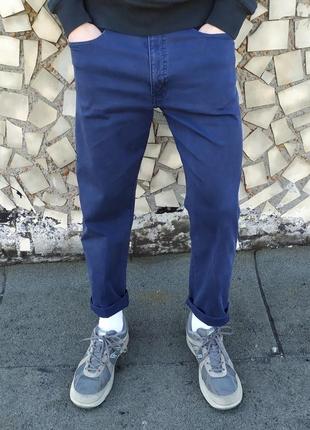 Джинси streetwear штани широкі укорочені рефлектив reflective, брюки armani jeans