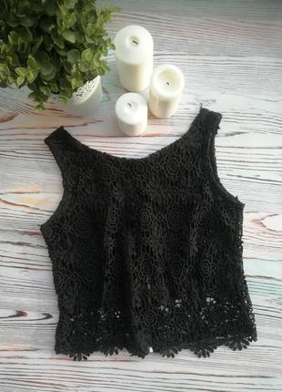 Топ на замочку з мереживом