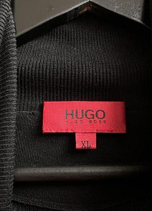 Hugo boss оригинал мужской шелковый гольф свитер джемпер размер l xl б у6 фото