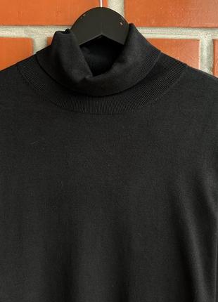 Hugo boss оригинал мужской шелковый гольф свитер джемпер размер l xl б у2 фото