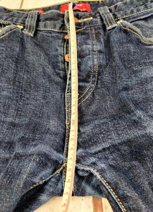 Чоловічі завужені джинси сині topman stretch skinny fit7 фото