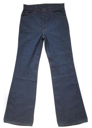 Раритетні вінтажні джинси кльош 70-x levi's 602 bootcut jeans made in france