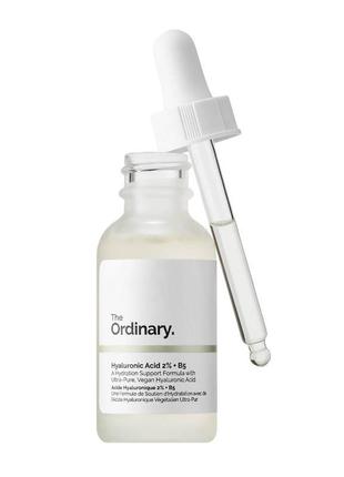 Сироватка з гіалуроновою кислотою і вітаміном b5 the ordinary hyaluronic acid 2%+b5 30мл1 фото