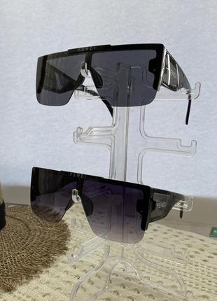 Солнцезащитные очки маска тренд1 фото