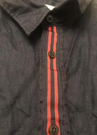 Новая мужская рубашка zara (m)6 фото
