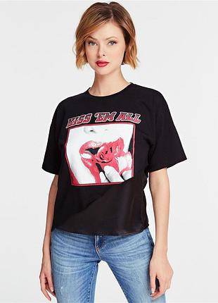 Футболка guess  двоечка . xs