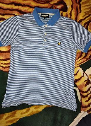 Оригинальное поло lyle and scott