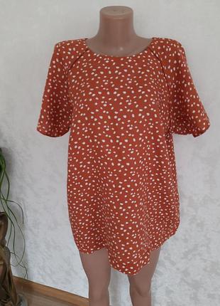 Льняная рубаха блуза батал лен