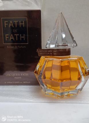 Fath de fath jacques fath parfum 1 мл парфуми вінтаж пробник розпивши аромат