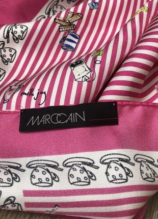 Шёлковая блузка и платок премиум бренда marc cain  блузка на размер м3 фото