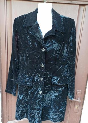 Сюртук піджак вінтаж мармур бавовна