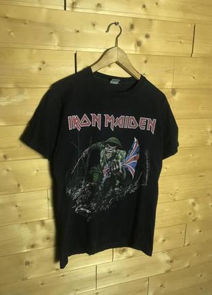 2006 vintage iron maiden футболка