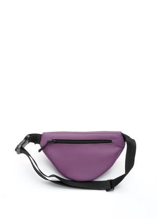 Жіноча фіолетова сумка через плече, сумка на пояс2 фото