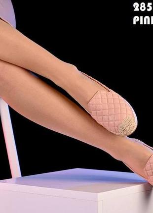 Акция! балетки мокасины туфли эспадрильи в стиле channel.2 фото