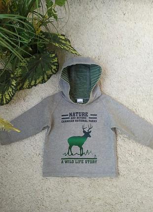 Свитер на мальчика 12-18, рост 82 zara babi