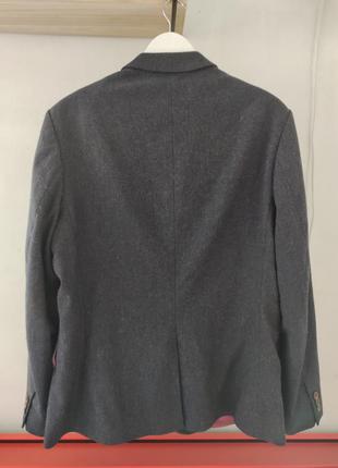Винтажный темно-серый/черный пиджак6 фото