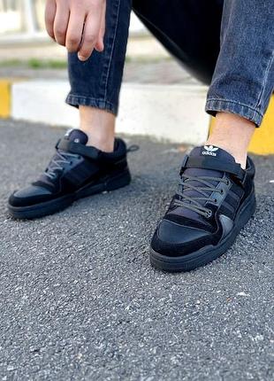 Чоловічі кросівки bad bunny x forum "back to school"🖤