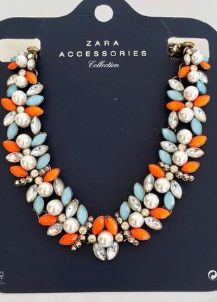 Роскошный колье / ожерельяе zara