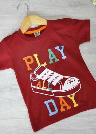 Футболка на мальчика "кеды"