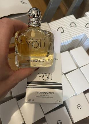 Парфюмированная вода в стиле giorgio armani emporio armani because it’s you