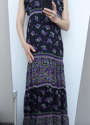 Шифоновое платье-сарафан mango,s7 фото