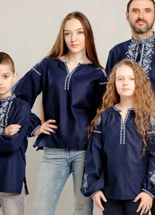 Вышиванка для всей семьи family look2 фото