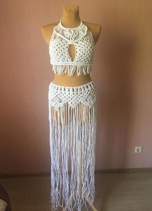 Сукня макраме в стилі boho 3