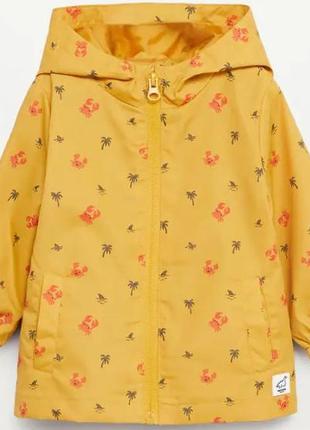 Стильна куртка вітровка для дівчинки mango іспанія