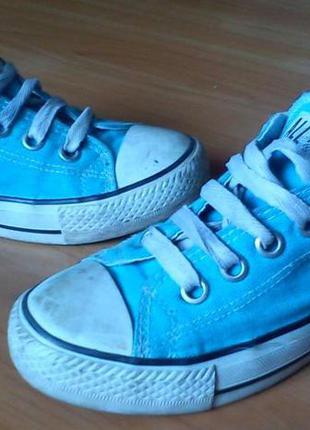 Детские кеды converse, размер 35