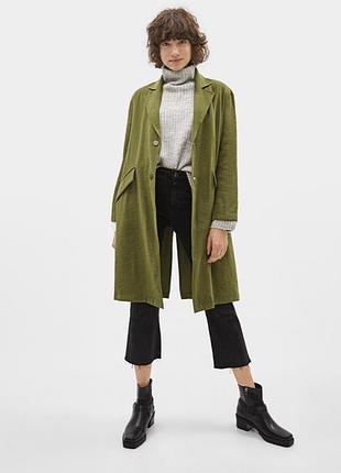 Тренч плащ bershka