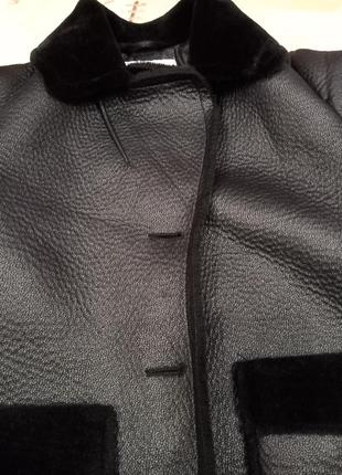 Куртка john baner пиджак дублянка кожух авиатор дублёнка тедди оверсайз як zara еко-шкіра эко-кожа8 фото