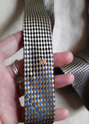 Винтаж винтажный галстук valentino7 фото