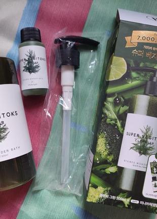 Универсальное детокс очищение для лица wonder bath super vegitoks cleanser