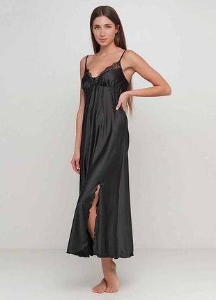 Пеньюар шовковий довгий, пеньюар шелковый длинный