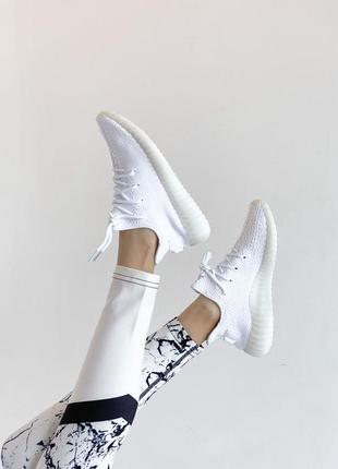 Кросівки білі текстильні, кроссовки белые текстильные3 фото