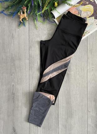 Стильні лосини h&m зі вставками