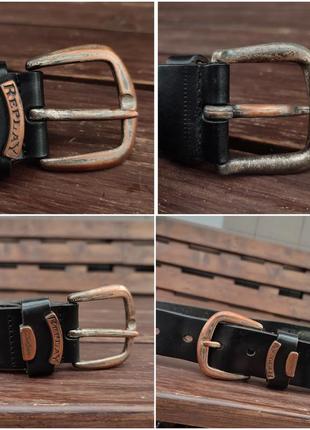 Винтажный ремень replay belts из толстой натуральной кожи diesel levis marlboro classic8 фото