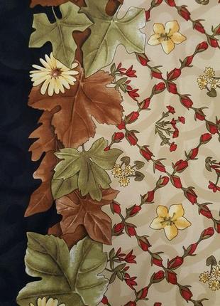 Шелковый  платок  laura biagiotti, italy.5 фото