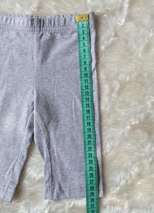 Шорти жіночі бриджі капрі штани штани impidimpi на дитину 9-12 місяців (ріст 74-80 см)4 фото