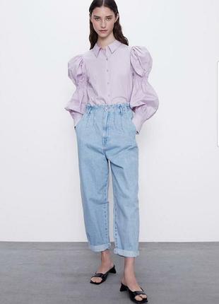 Джинсы слоучи slouchy zara s