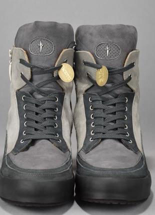 Cesare paciotti 4us сникерсы ботинки кроссовки женские кожаные брендовые италия оригинал 40 р/26.7см4 фото