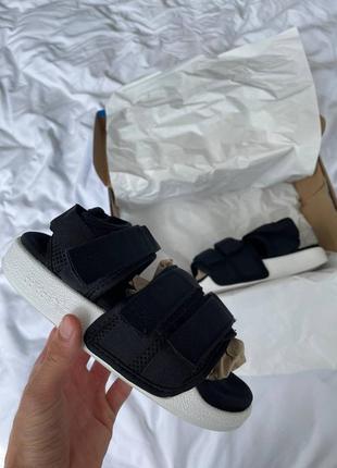 Жіночі сандалі adidas sandals adilette black / чорні сандалі літо smb3 фото