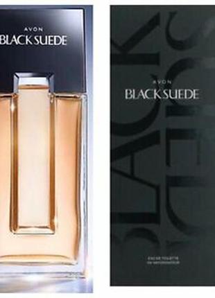 Польша! мужской парфюм avon black suede 125 ml.