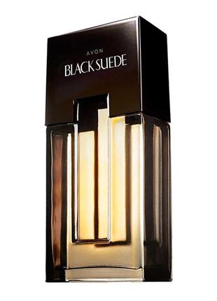 Польща! чоловічий парфум avon black suede 125 ml.2 фото