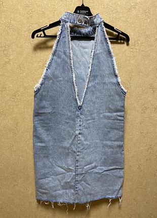 Джинсовый сарафан 3
